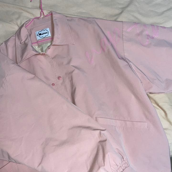 Nissy Naptime コーチジャケット ピンク