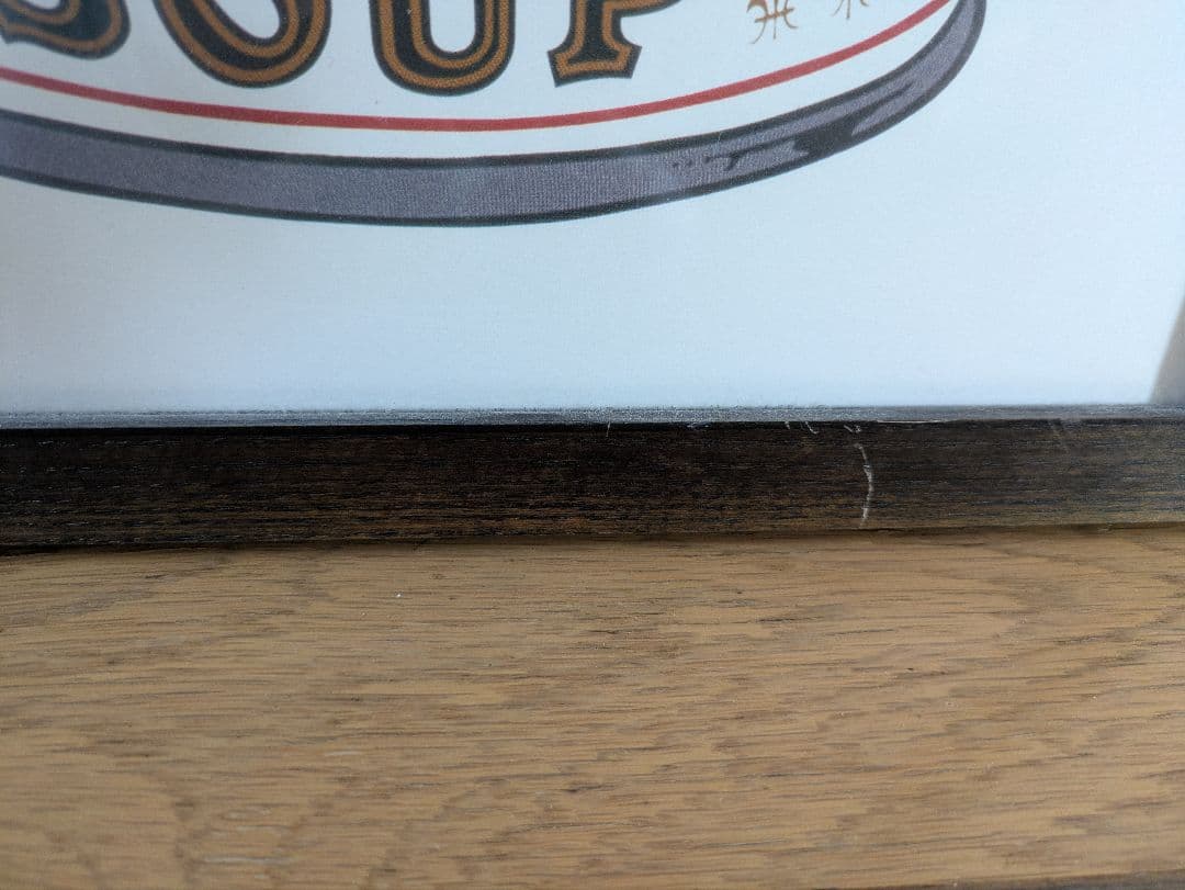 MOMA キャンベルスープ アートフレーム