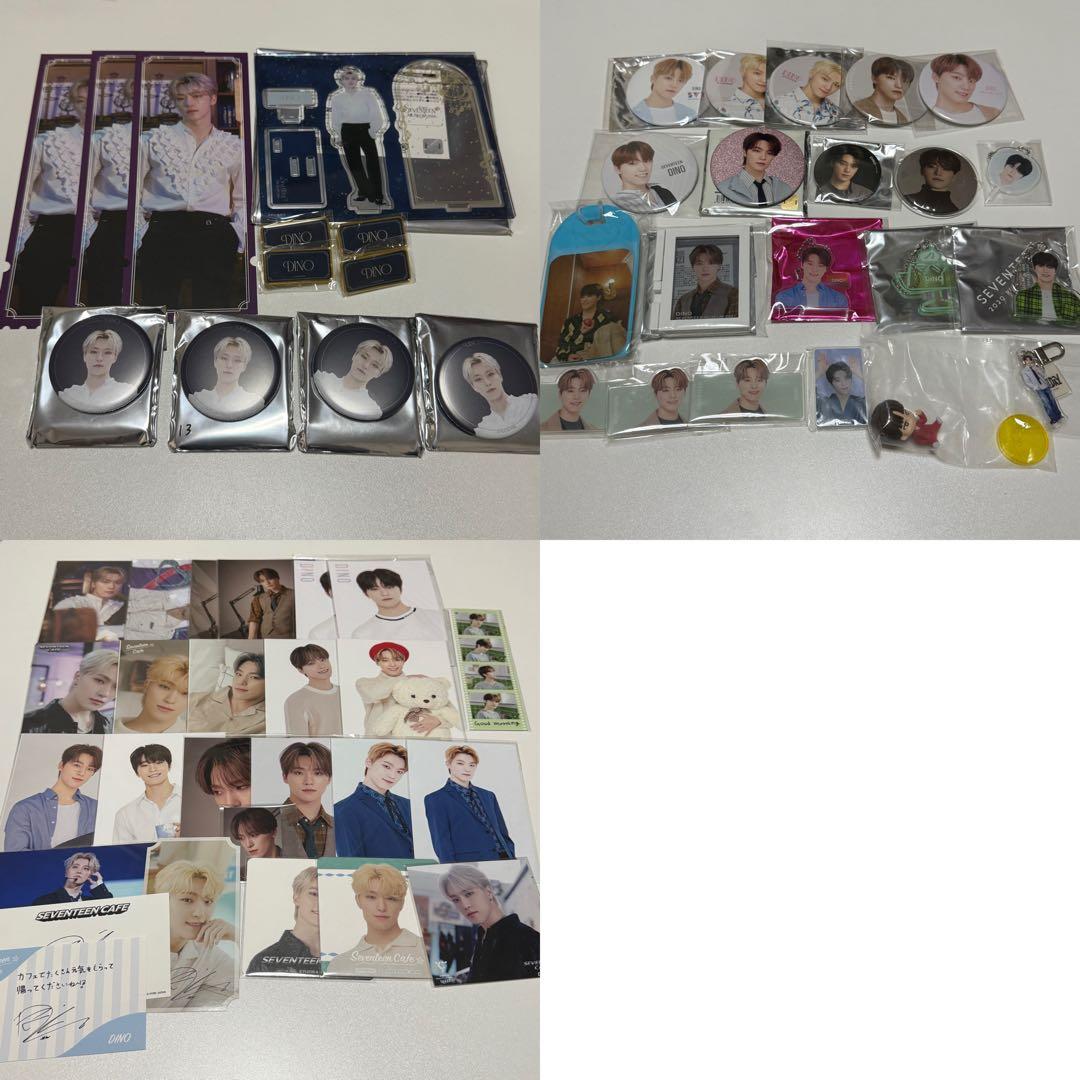 SEVENTEEN ディノ トレカ 缶バッジ まとめ売り