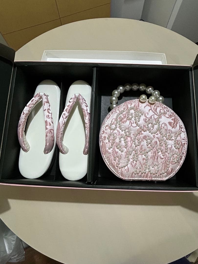 お値下げ中❗️早い者勝ちです！振袖用　草履バッグセット