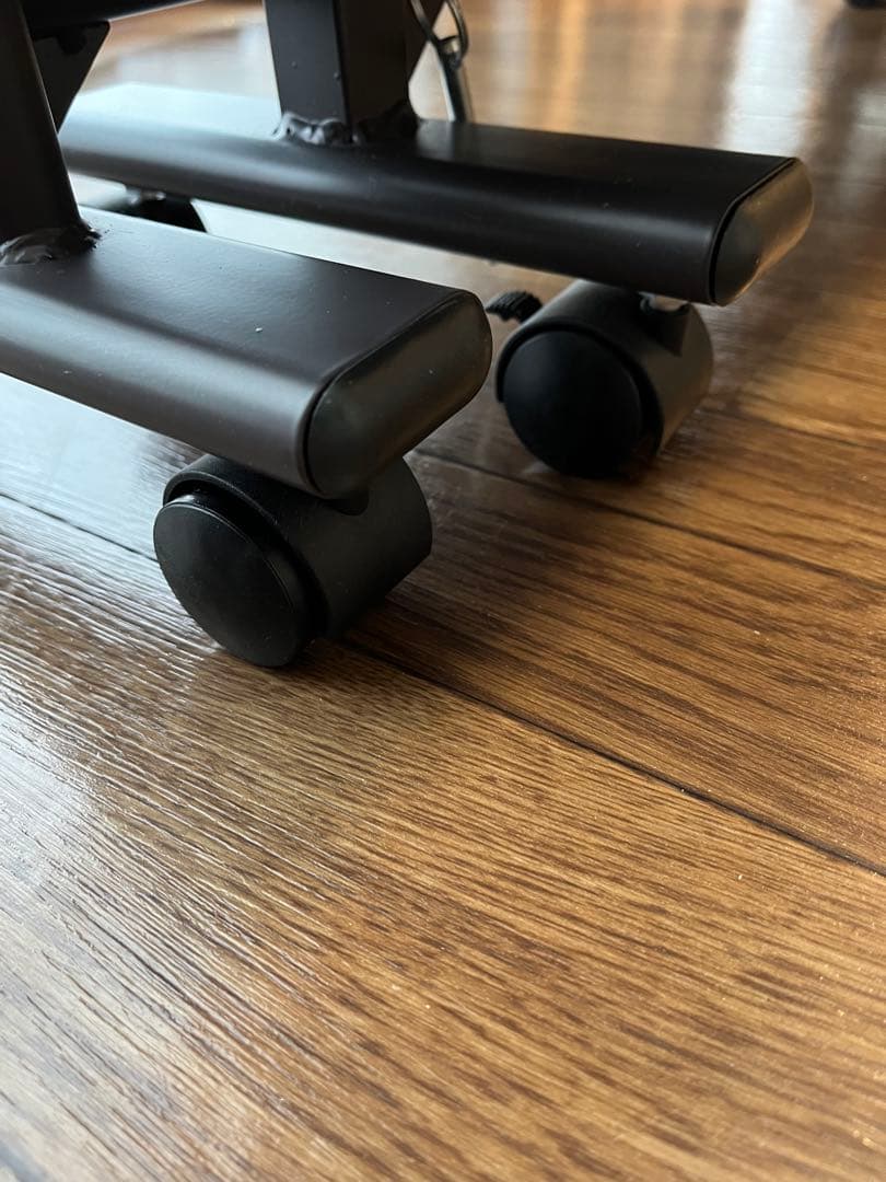 組立て不要の低反発折りたたみベッド(シングル) ダークブラウン