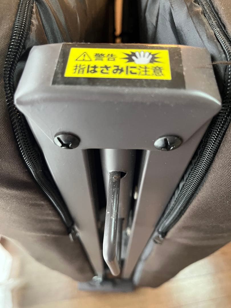 組立て不要の低反発折りたたみベッド(シングル) ダークブラウン