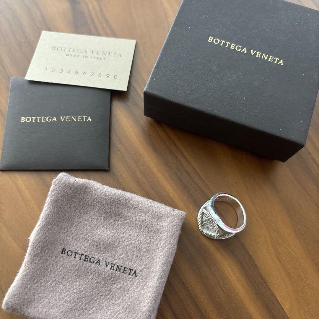BOTTEGA VENETA ボッテガヴェネタ シュバリエリング　silver