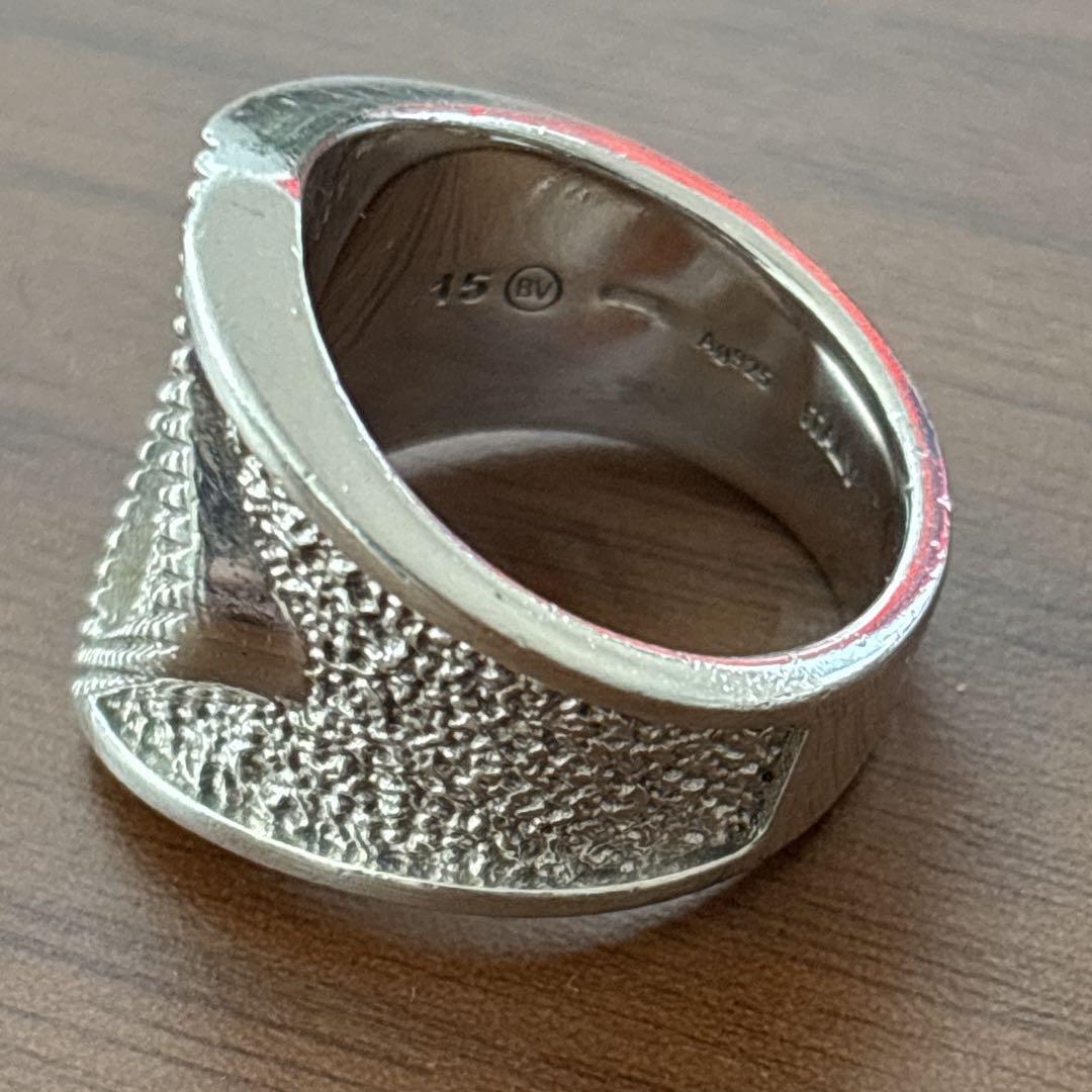 BOTTEGA VENETA ボッテガヴェネタ シュバリエリング　silver