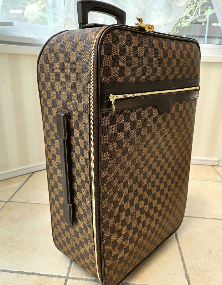 【美品 】ルイヴィトン ダミエ ペガス55 スーツケース キャリーケース