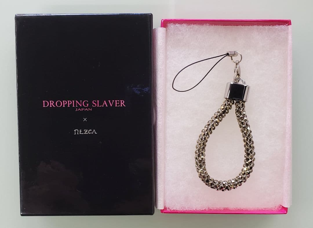 nezca/7mm セレブ愛用 スワロフスキーストラップ シルバー