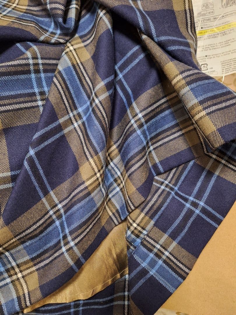 ヴィヴィアン ウエストウッド 変形 膝丈スカート チェック柄 42