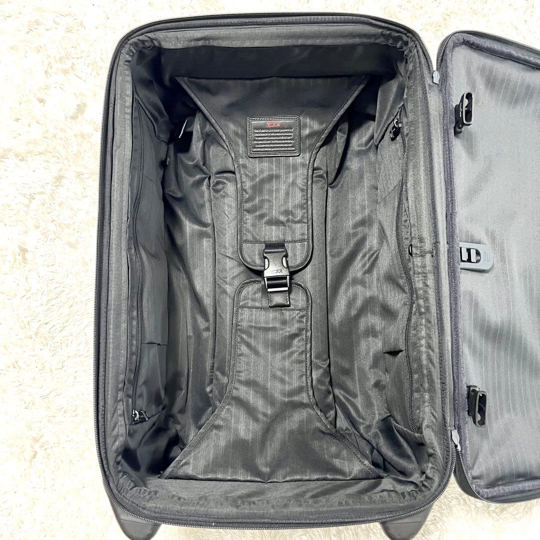 ✨超激レア✨TUMI レザーキャリーケース スーツケース 2輪 機内持ち込み