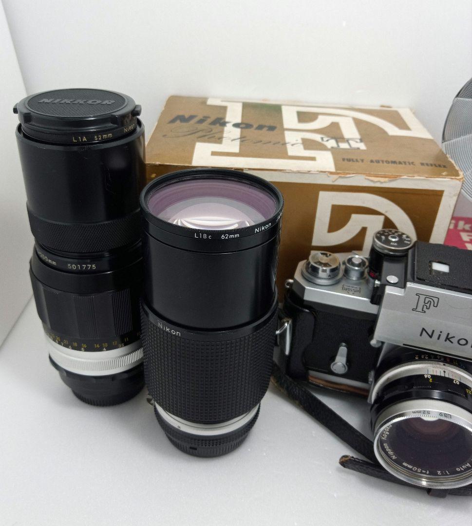 Nikon F フィルム一眼レフカメラセット