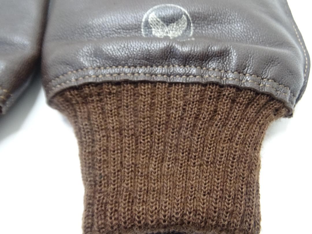 タ*1様 美品★バズリクソンズA-10グローブSIZE9茶