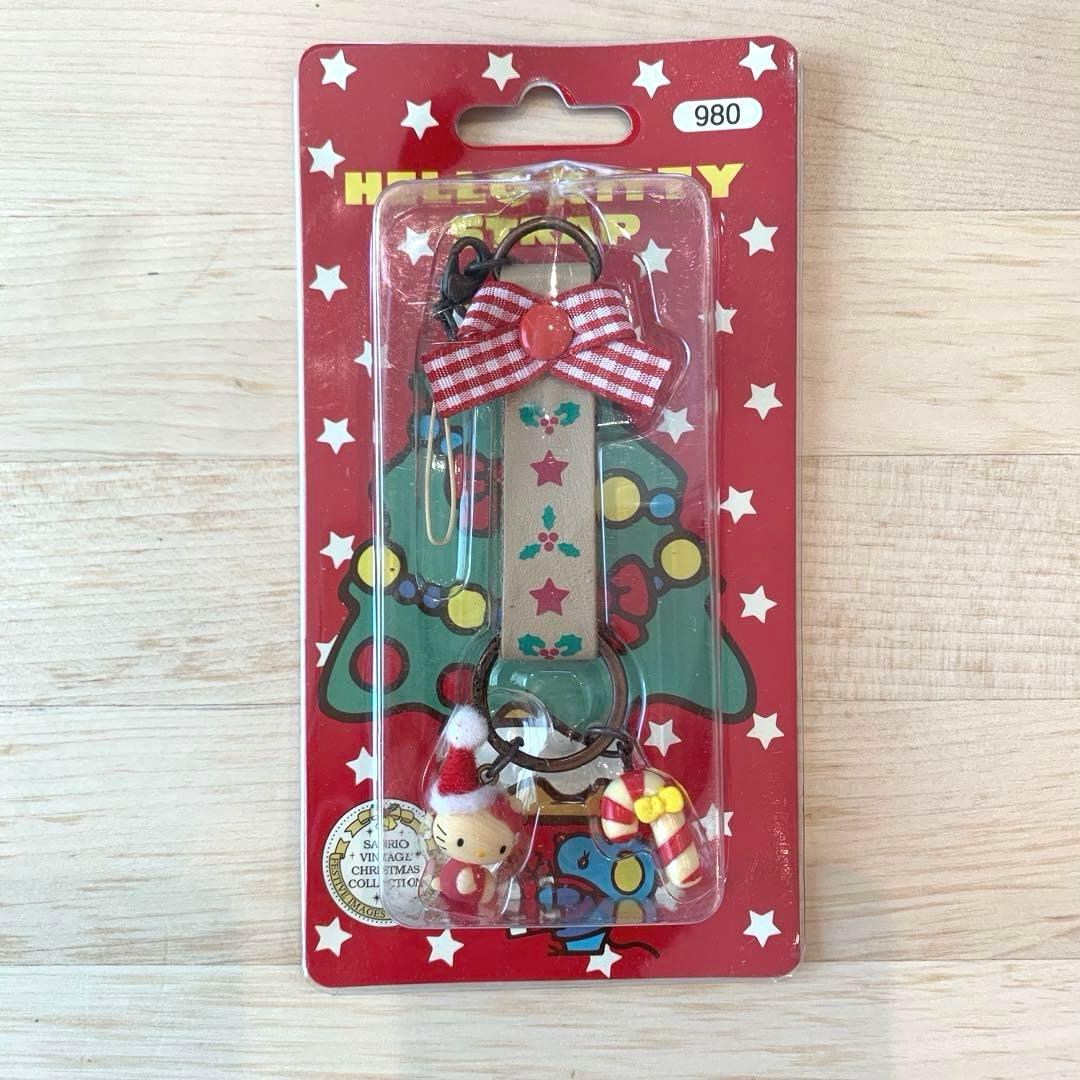 キティ　ヴィンテージクリスマスコレクション　キーホルダー　ストラップ