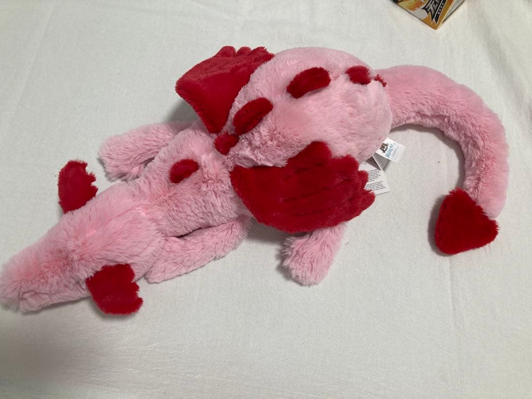 新品  Heart Dragon 赤×ピンク バレンタイン