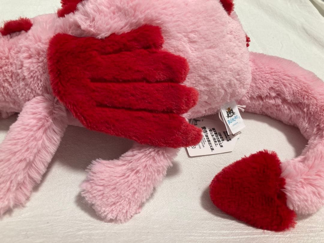 新品  Heart Dragon 赤×ピンク バレンタイン