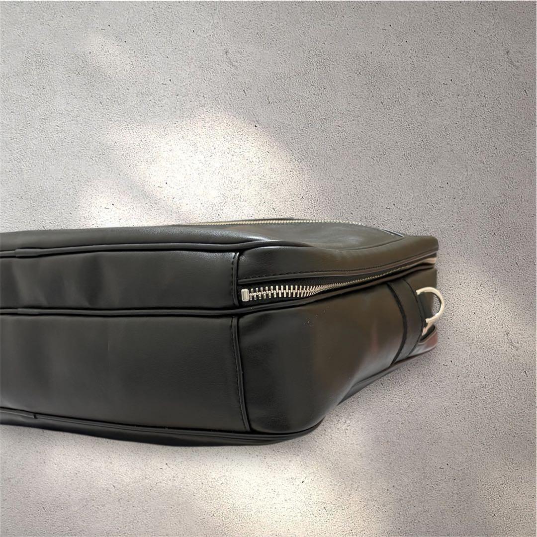 Paul Smith ブラックビジネスバッグ ブリーフケース 2way 2層式