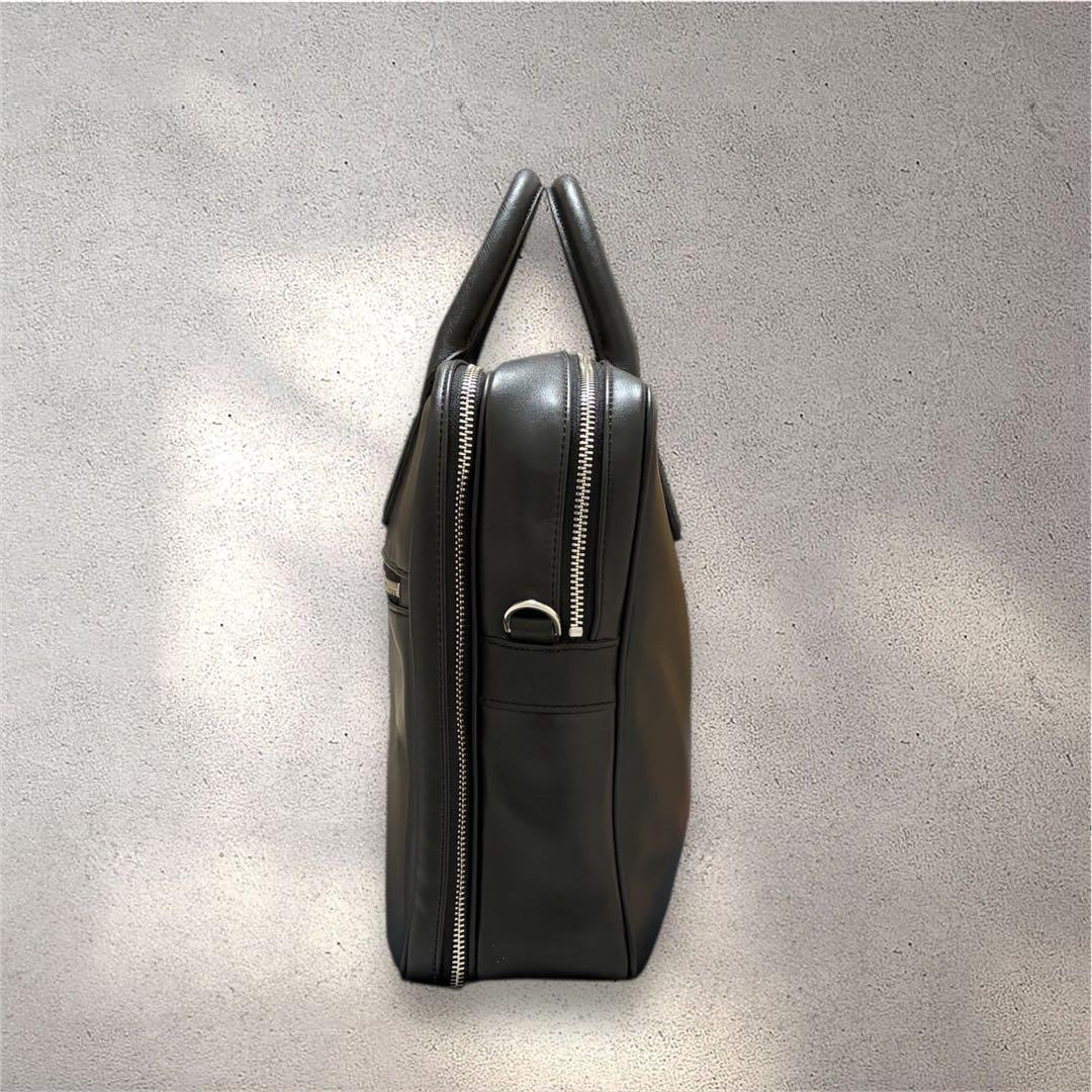 Paul Smith ブラックビジネスバッグ ブリーフケース 2way 2層式