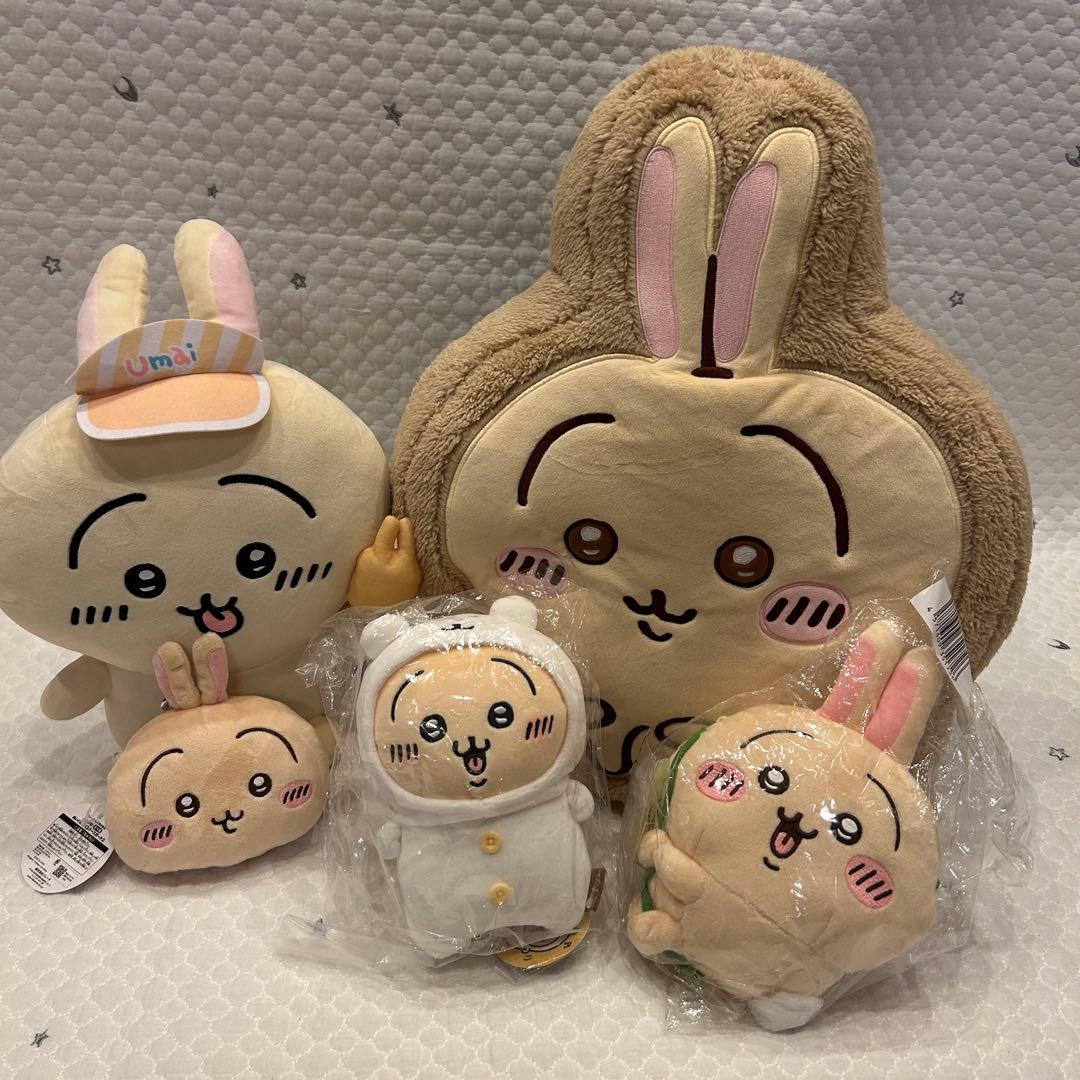 【116c7420】ちいかわ　うさぎ　ぬいぐるみまとめ売り