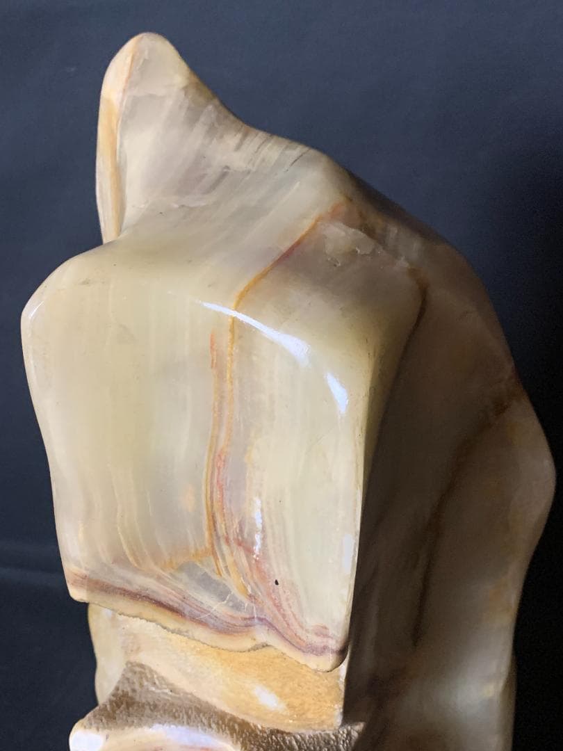 縞メノウ オニキス オニックス 瑪瑙 アゲート 原石 鑑賞石 11.73kg