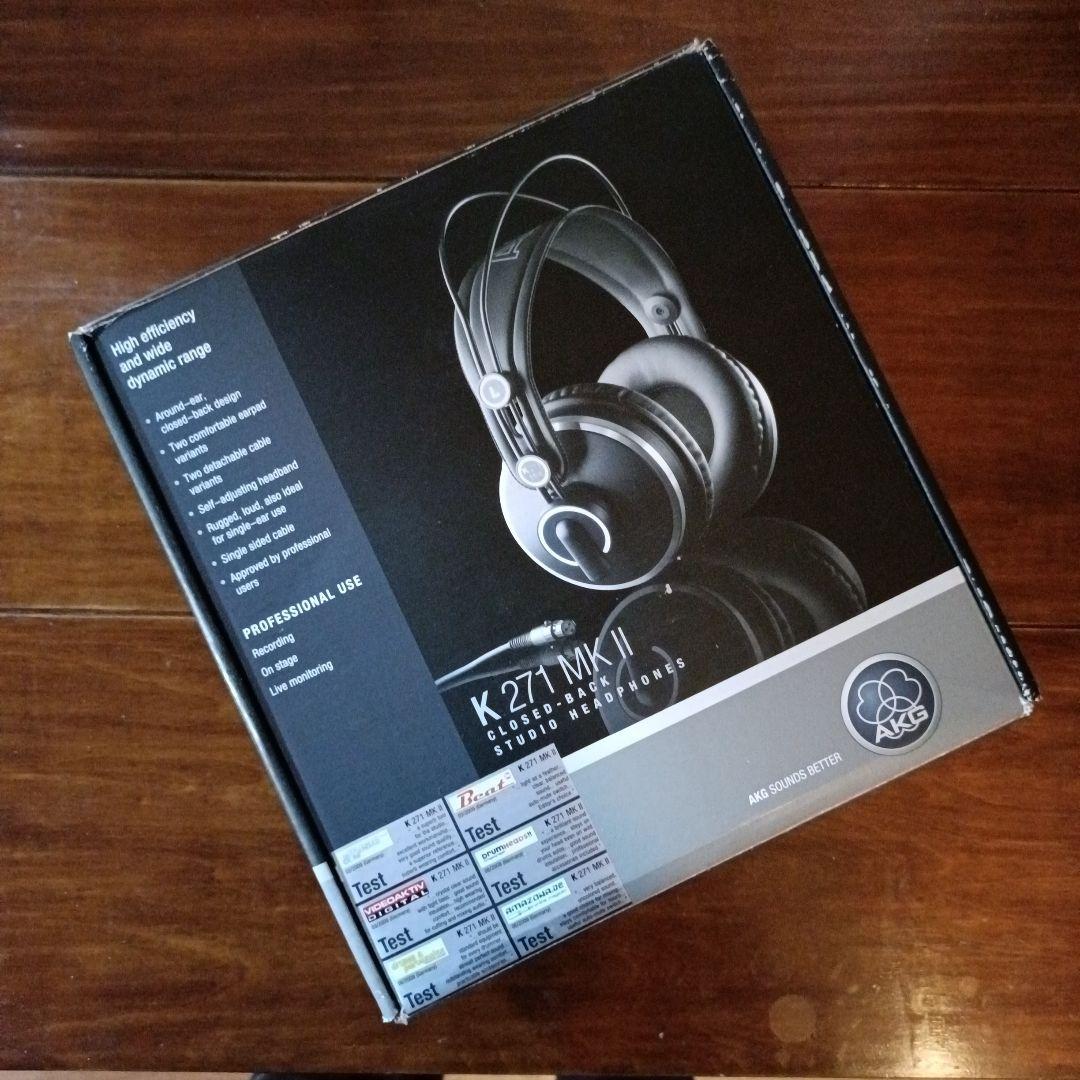 AKG K271 MK2 密閉型モニターヘッドホン