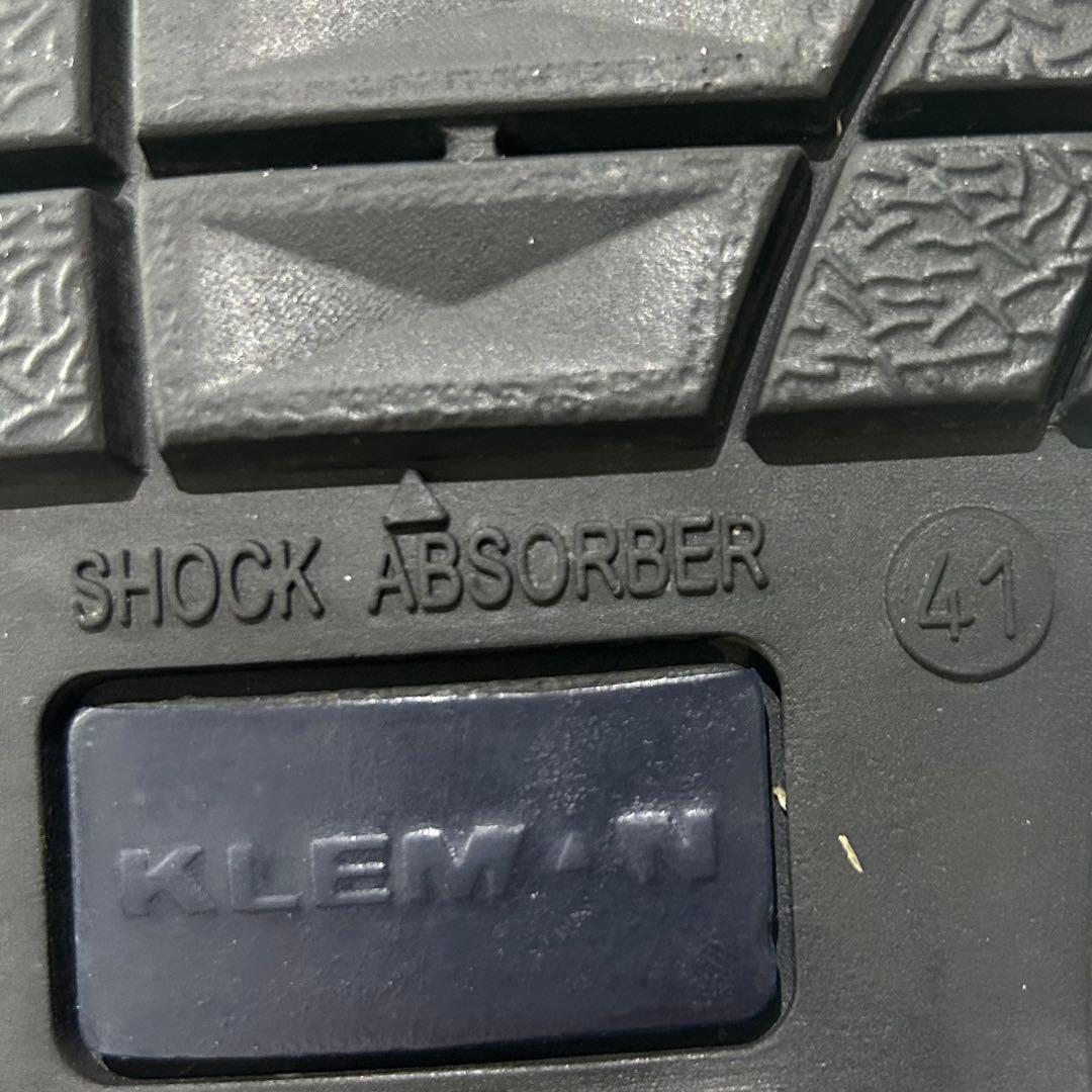 極美品✨KLEMAN クレマン パドラー　チロリアンシューズ ブラック 41