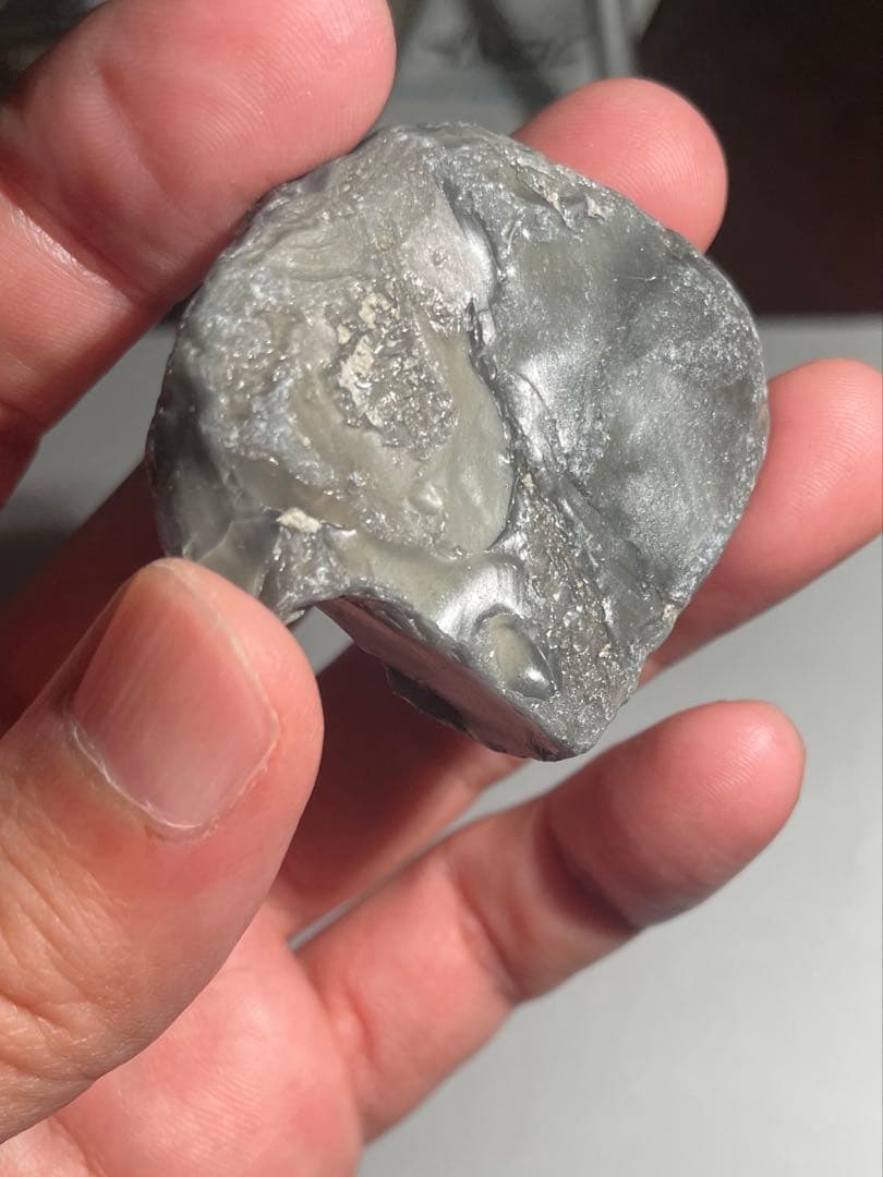 研磨品　十勝石玲瓏セット　①イエローグリーンベース　②淡水色