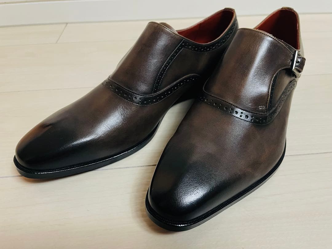 madrasマドラス新品・未使用ビジネスシューズ　マッケイ製法 革底25.5cm