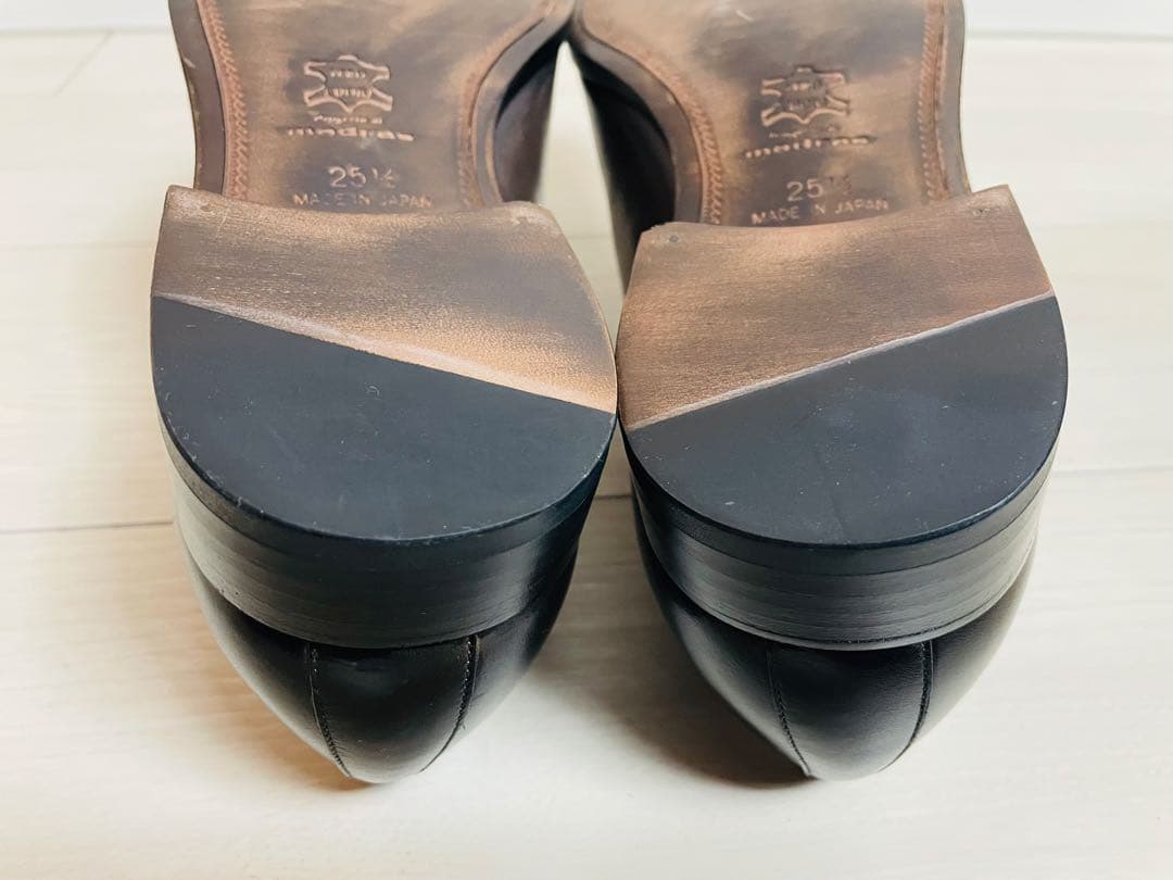 madrasマドラス新品・未使用ビジネスシューズ　マッケイ製法 革底25.5cm