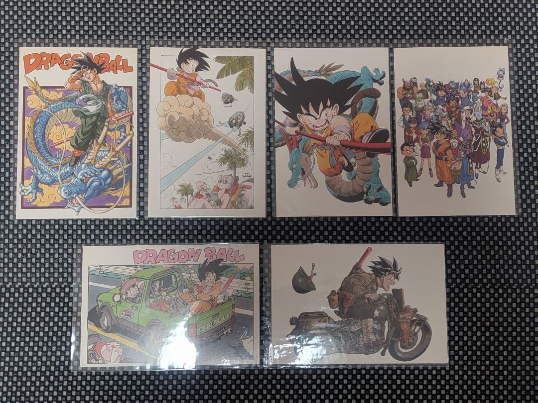 ドラゴンボール 鳥山明の世界展 ポストカード 27点