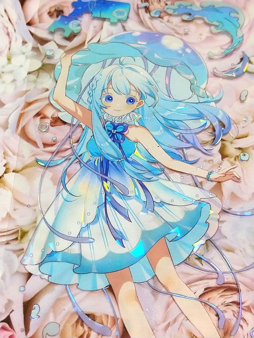 ✩再販✩J407＃碧落响晴(贝壳光)喵啪叽切り売り海外人物マステ女の子