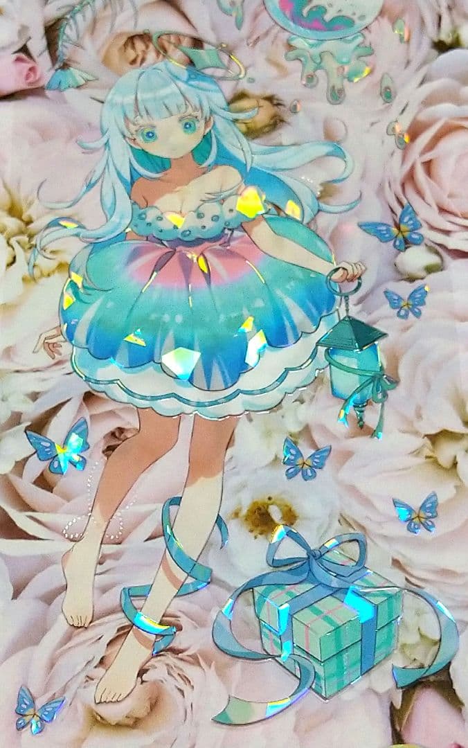 ✩再販✩J407＃碧落响晴(贝壳光)喵啪叽切り売り海外人物マステ女の子