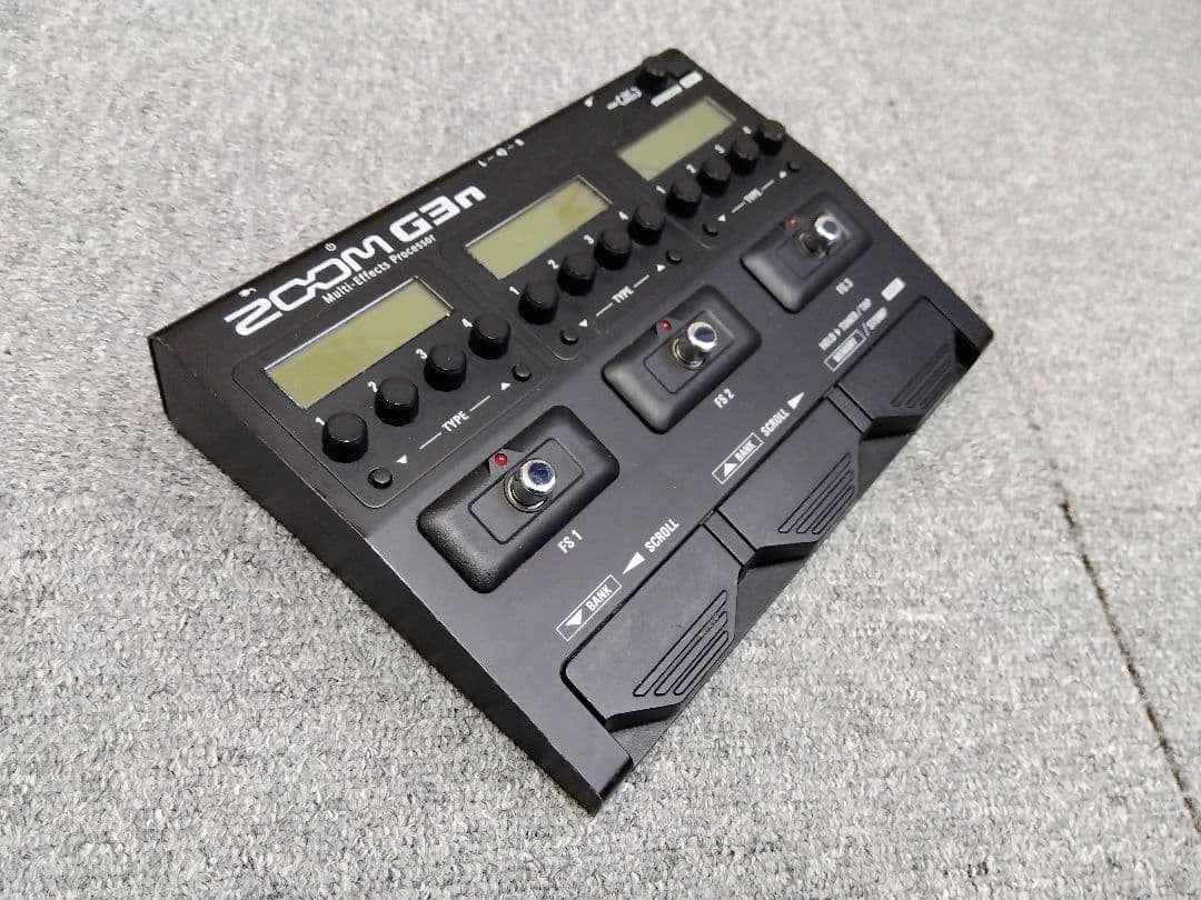 ZOOM G3n マルチエフェクター★動作確認済み!!