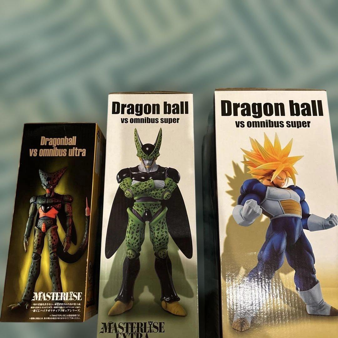 一番くじ ドラゴンボール セル(第一形態) セル完全体 超トランクス 3点セット