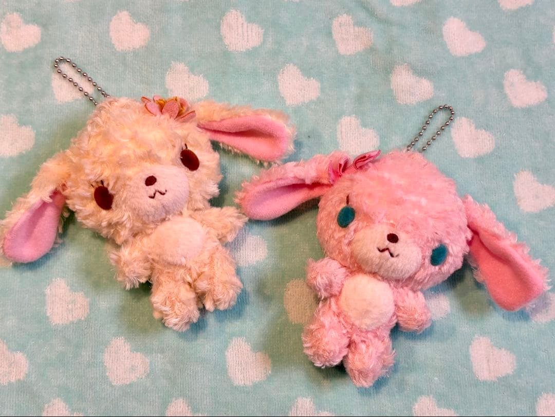 激レア⭐︎未使用シュガーバニーズ　ももうさ　はなうさ　平成レトロ サンリオ