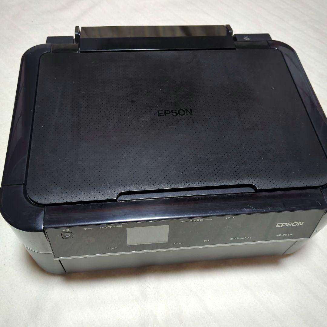 EPSON EP-704A インクジェットプリンター 本体　説明書、その他有り