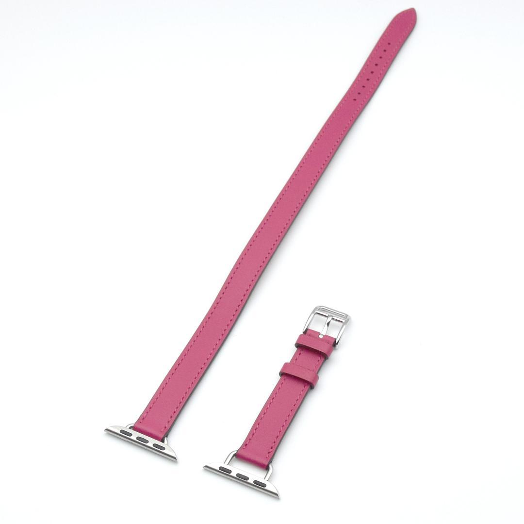 ＊新品＊廃番 エルメス アップルウォッチ ローズメキシコ ドゥブルトゥール　女性