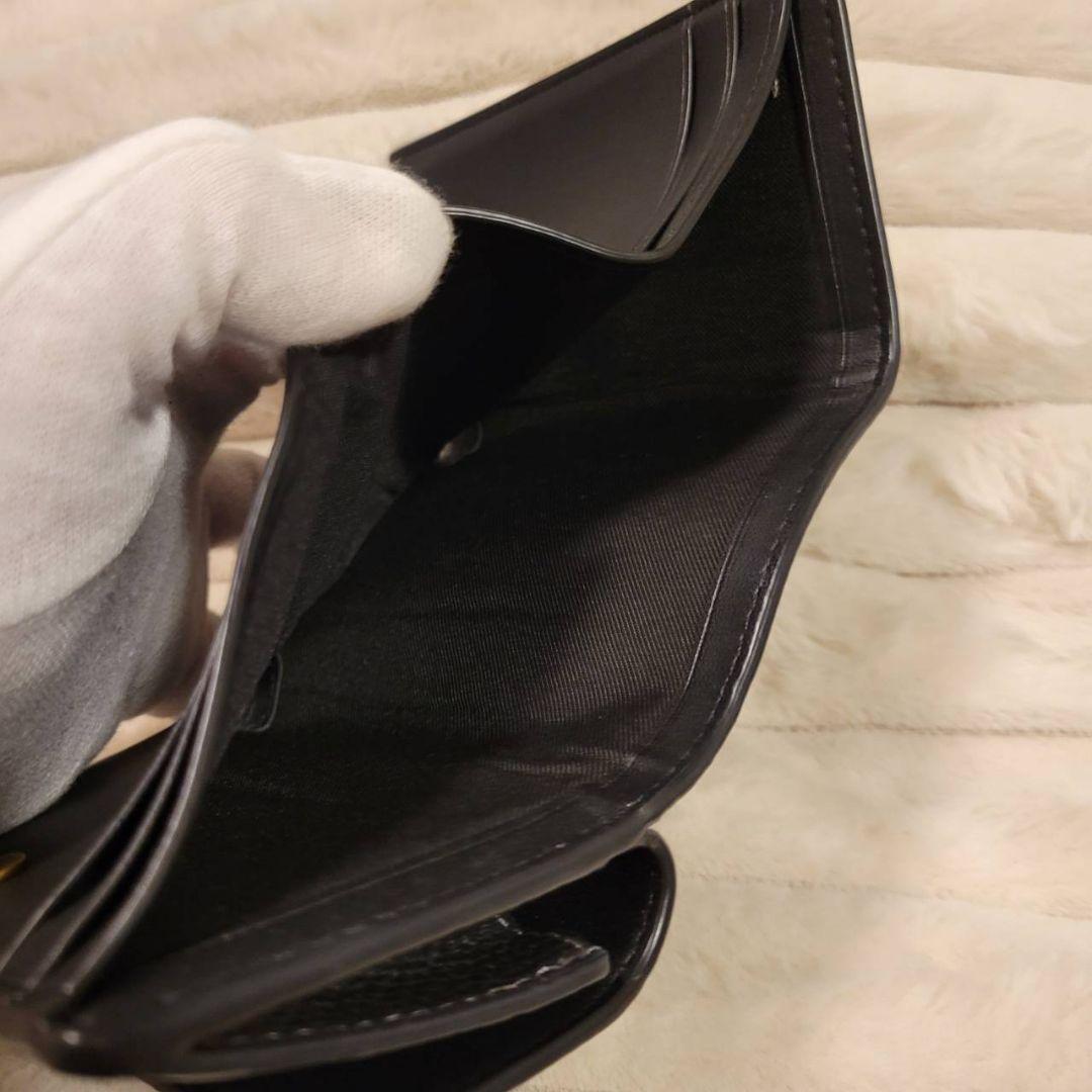 COACH ミニ トライフォールド ウォレット 三つ折り財布 ブラック