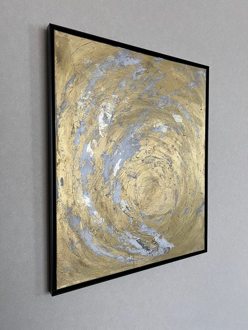 応接間掛画 原画/和風/禅/絵画/アート/抽象画/モダン/ホテル/金運