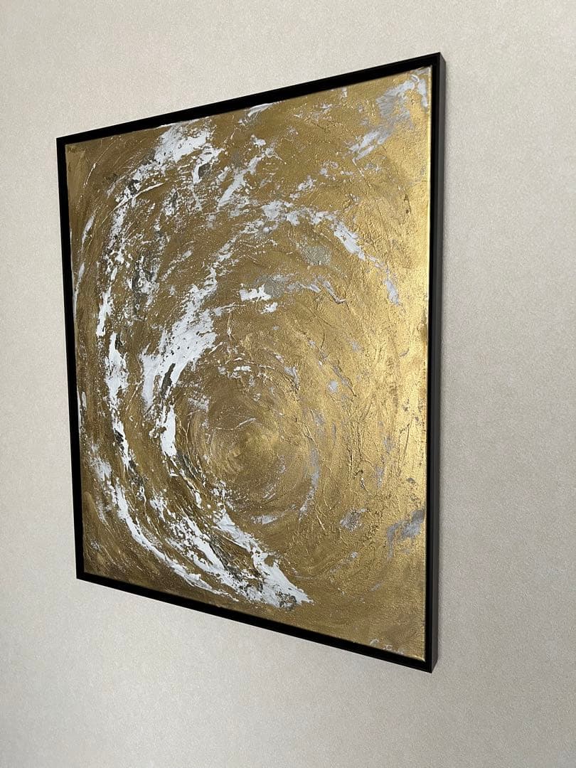 応接間掛画 原画/和風/禅/絵画/アート/抽象画/モダン/ホテル/金運