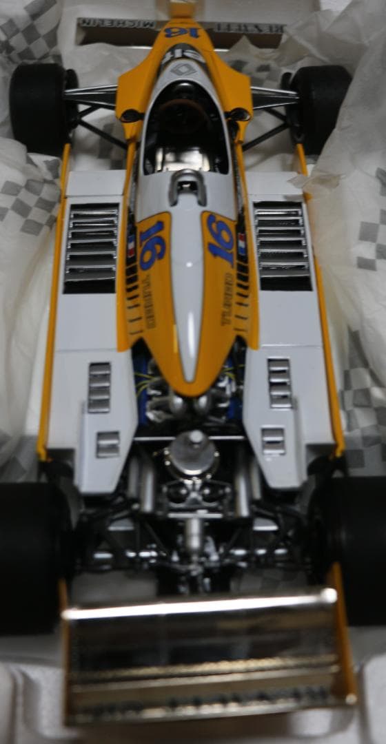 超貴重　ポールズ・モデル１／１８ ルノーRE20ターボ　１９８０ Ｒ・アルヌー