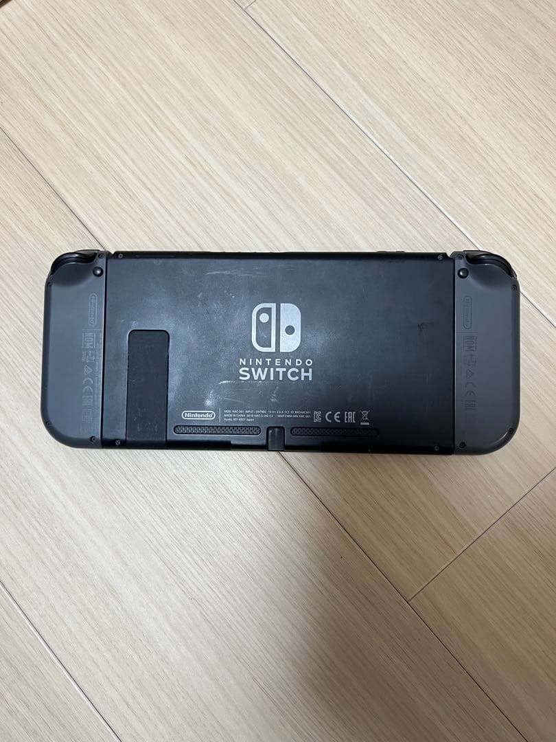 Nintendo Switch グレー 本体 未対策機 付属品・箱つき