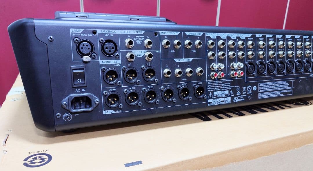 YAMAHA ヤマハ MGP24X ミキサー 電源コード/変換プラグ/元箱付き