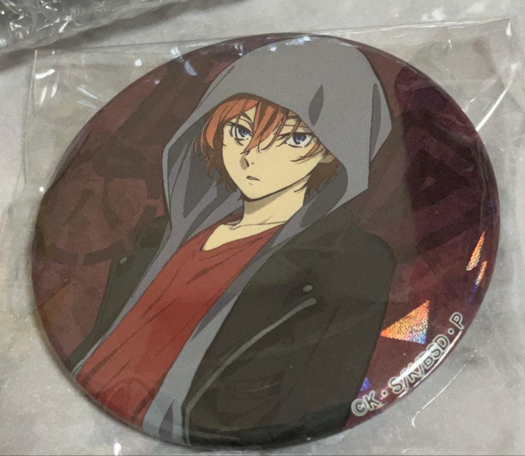 文豪ストレイドッグス ホログラム缶バッジ 中原中也 おまけ付