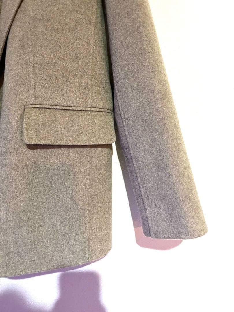 PLAGE 2023AW ハミルトンマニッシュジャケット　コート　美品　ベージュ