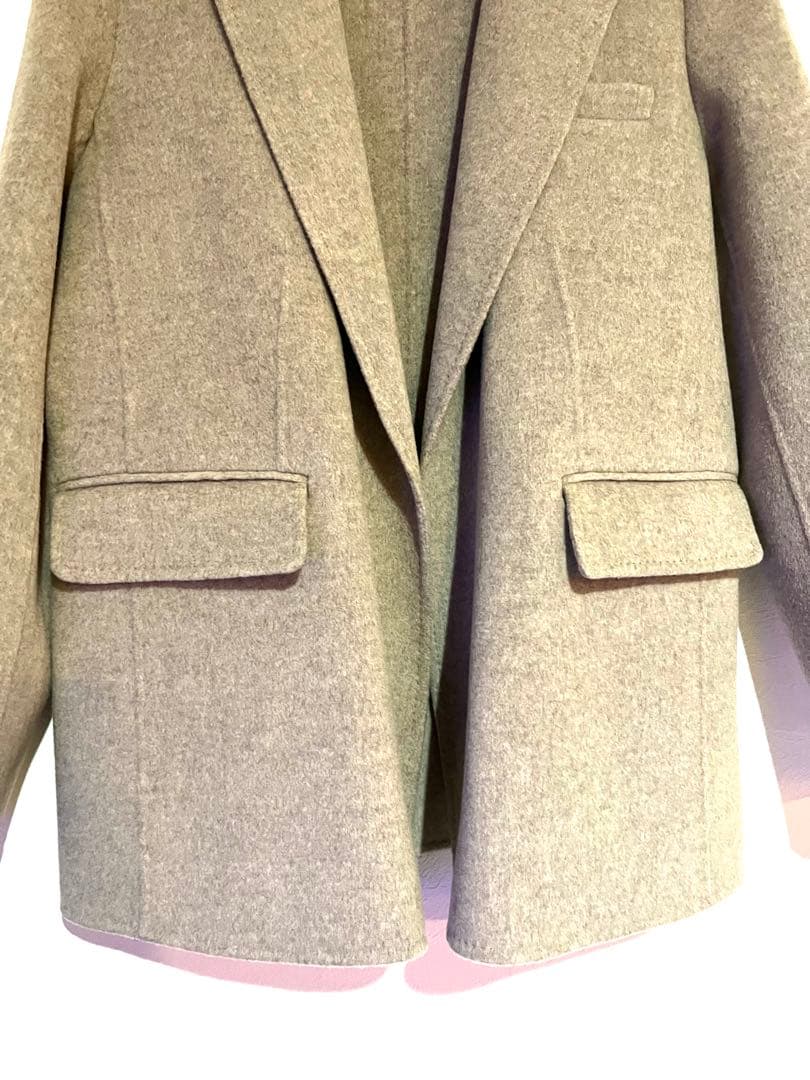 PLAGE 2023AW ハミルトンマニッシュジャケット　コート　美品　ベージュ