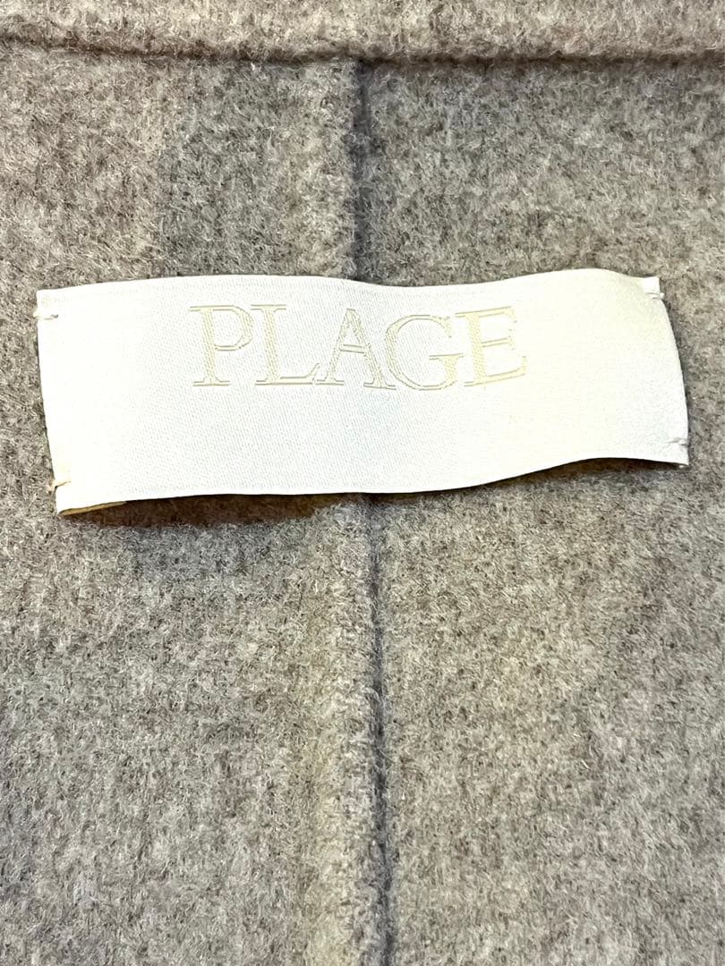 PLAGE 2023AW ハミルトンマニッシュジャケット　コート　美品　ベージュ