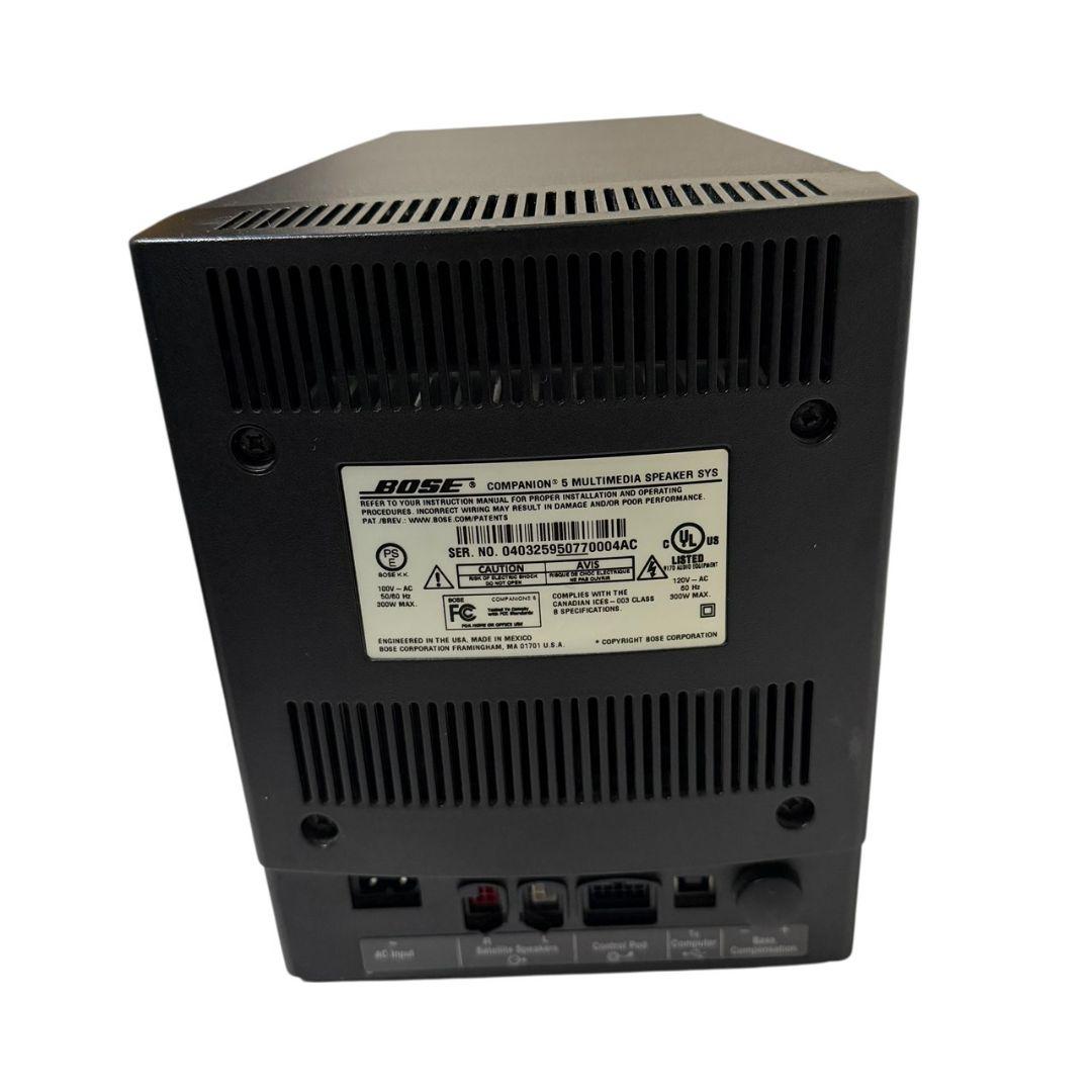 【Bose】 Companion 5 マルチメディアスピーカー ボーズ