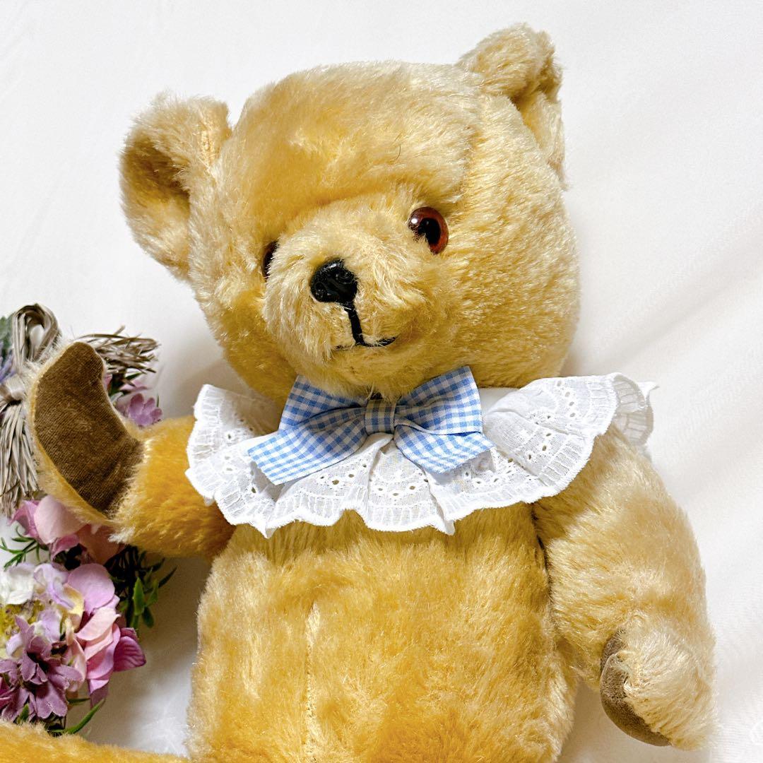 ❤️ペディグリー❤️綺麗なアンティークベア　イギリス　テディベア　ビンテージ