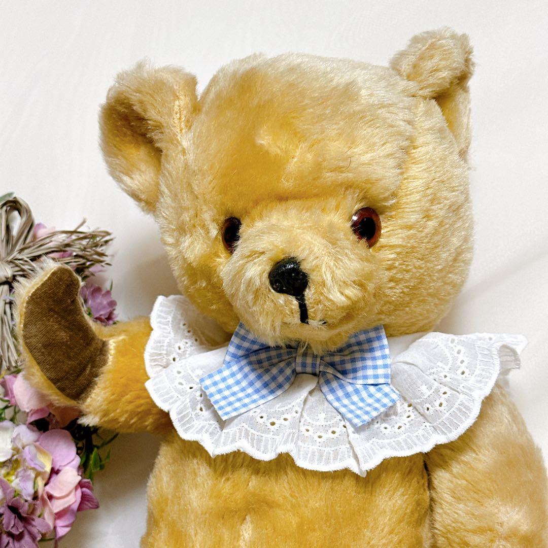 ❤️ペディグリー❤️綺麗なアンティークベア　イギリス　テディベア　ビンテージ