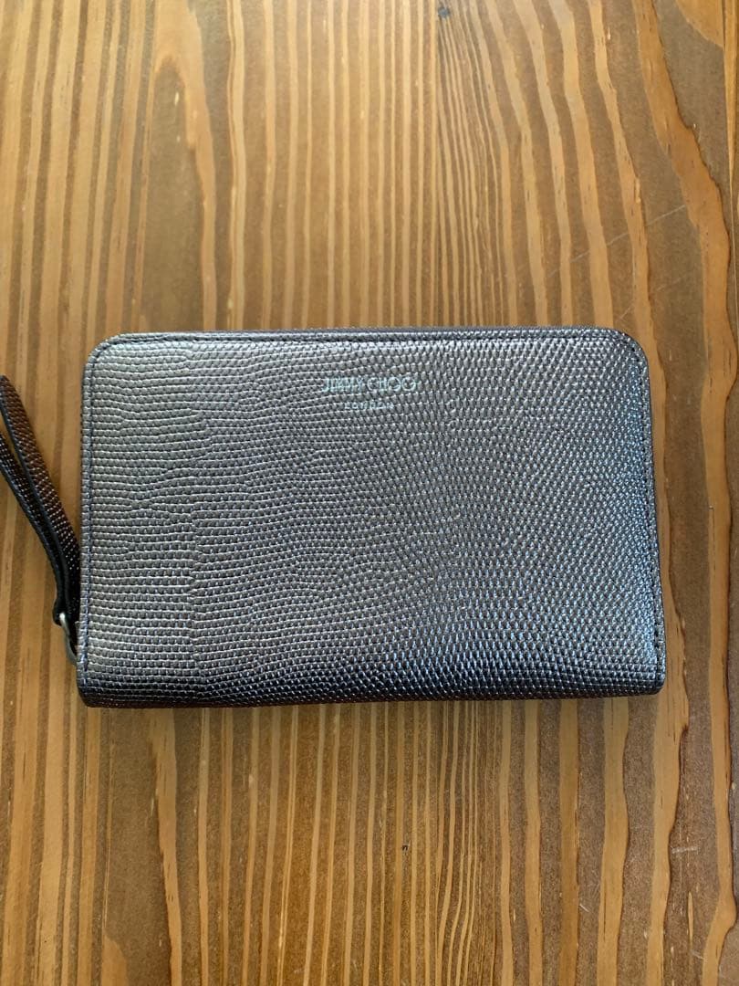 ◆未使用品◆ JIMMY CHOO CHRISTY ラウンドジップ　財布