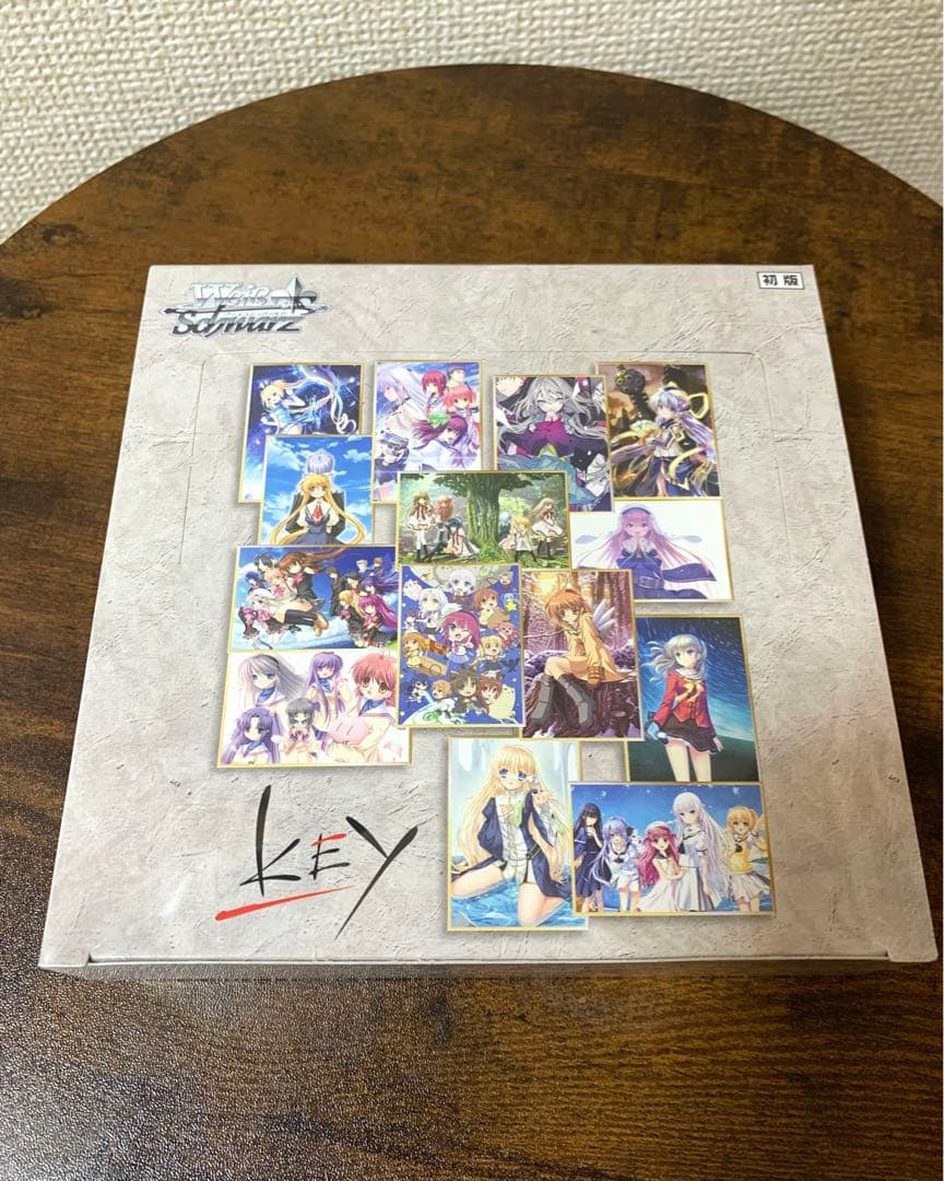 ヴァイスシュヴァルツ key all-star 初版BOXシュリンク付き