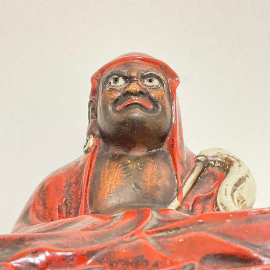 達磨大師像　陶器製
